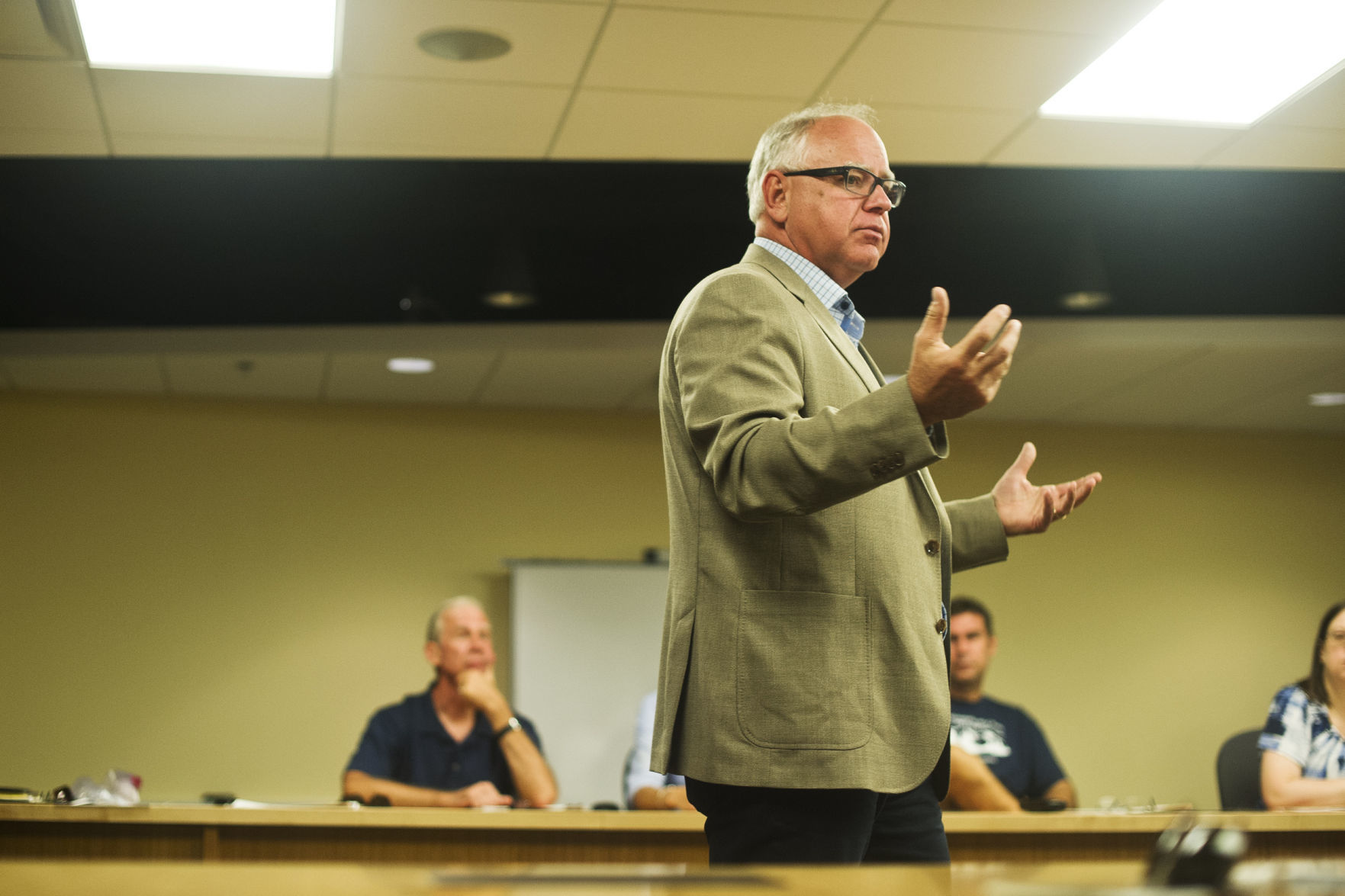 Tim Walz and Gene Pelowski 01